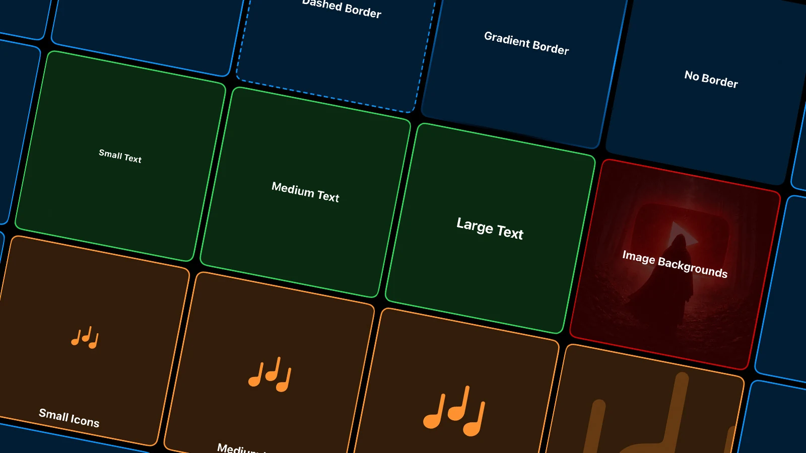 Fully Customizable Pads
